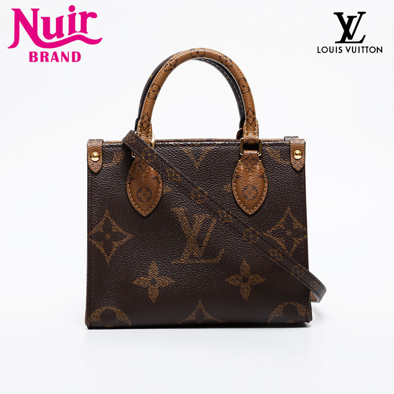 ルイ・ヴィトン LOUIS VUITTON ハンドバッグ モノグラム ジャイアント オンザゴーBB ブラウン拍卖