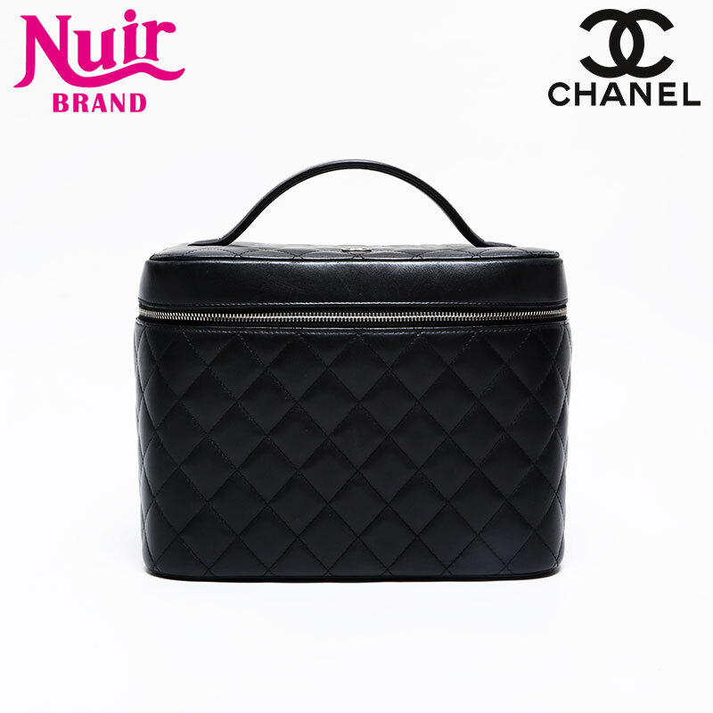 シャネル CHANEL ハンドバッグ 22番台 2015-2016 マトラッセ バニティ ブラック拍卖