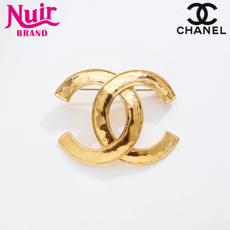 シャネル CHANEL ブローチ ココマーク 94P 1994年 ゴールド拍卖