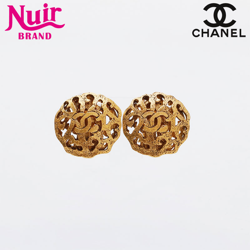 シャネル CHANEL イヤリング 2cc5 ココマーク 1990年 ゴールド拍卖