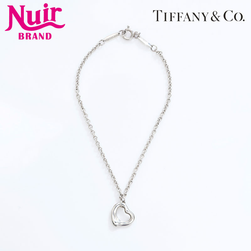 ティファニー TIFFANY&Co. ブレスレット オープンハート 925 シルバー拍卖