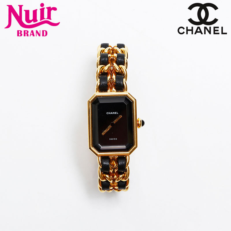 シャネル CHANEL 腕時計 プルミエール Sサイズ ブラック拍卖