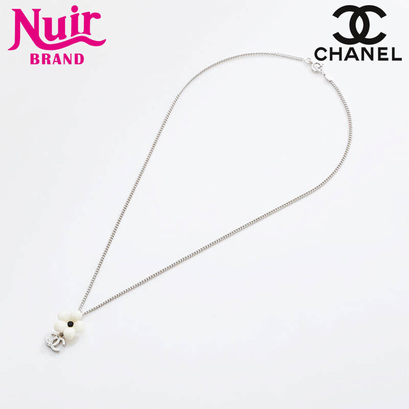 シャネル CHANEL ネックレス 05A 2005年 カメリア ココマーク シルバー拍卖