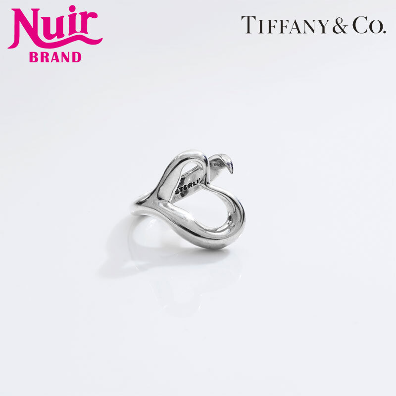 ティファニー TIFFANY&Co. リング・指輪 9号 オープンハート 925 シルバー拍卖