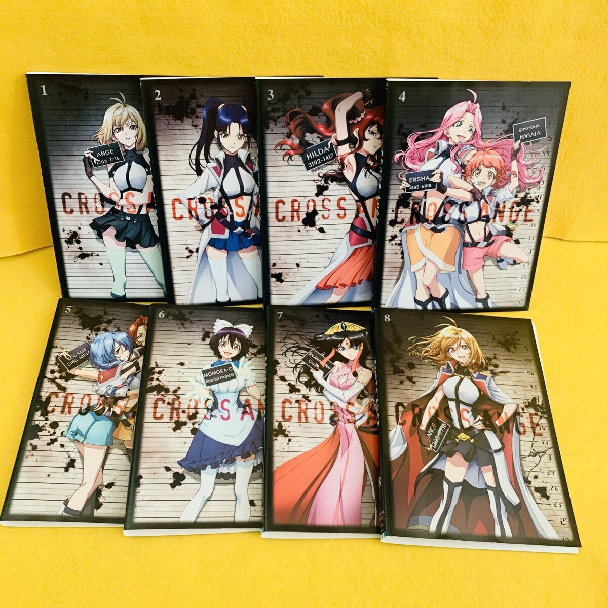 クロスアンジュ 天使と竜の輪舞(ロンド) DVD 全8巻 全巻セット拍卖