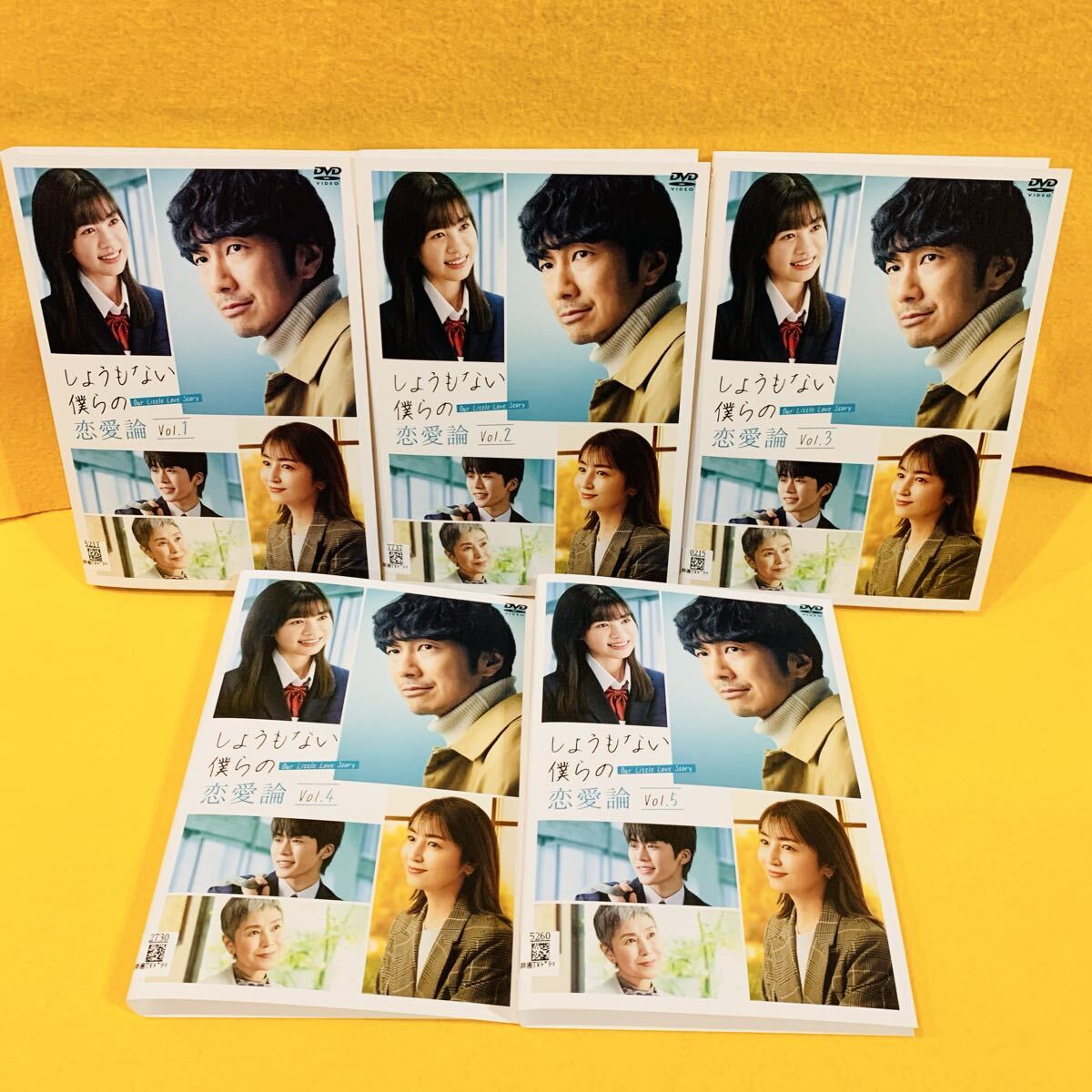 しょうもない僕らの恋愛論 DVD 全5巻 全巻セット 眞島秀和 矢田亜希子拍卖