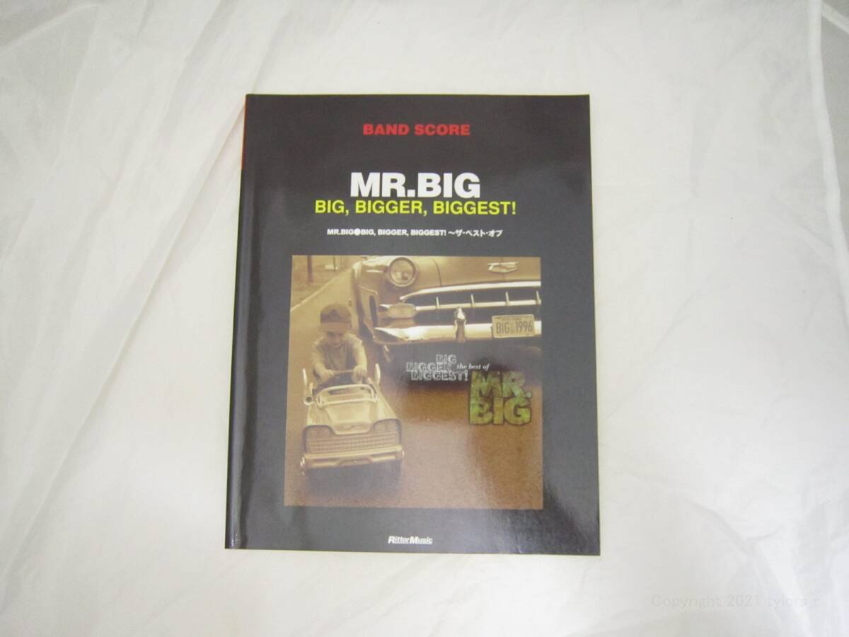 MR.BIG バンドスコア BIG BIGGER BIGGEST ザ・ベスト・オブ 楽譜 本 [kdm拍卖