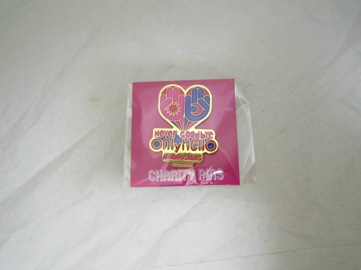 B'z INABA/SALAS TOUR 2025 Never Goodbye Only Hello 稲葉浩志 チャリティーピンバッジ [jye拍卖