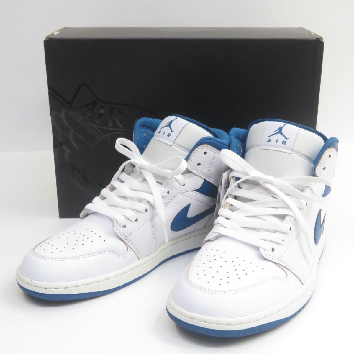 153s 【未使用】NIKE ナイキ AIR JORDAN 1 MID SE エアジョーダン 1 ミッド FN5215-141 US10.5 28.5cm 箱有拍卖