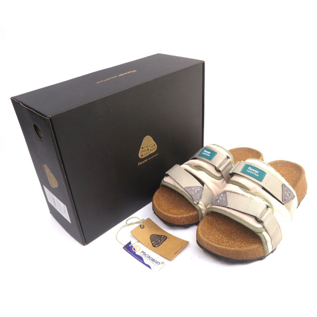 156s Flower MOUNTAIN フラワーマウンテン NIWA ニワ サンダル FM99003 US9.5 27.5cm 箱有 ※中古拍卖