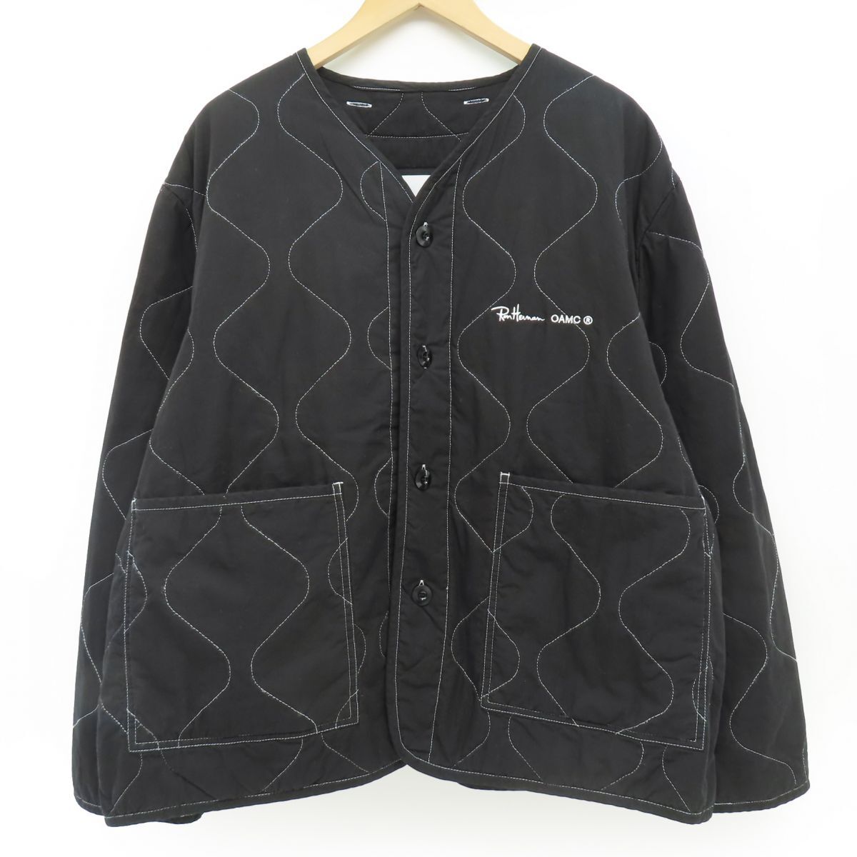 130s OAMC × Ron Herman オーエーエムシー ロンハーマン 15th Anniversary アルファライナージャケット 4020400117 Lサイズ ※中古拍卖