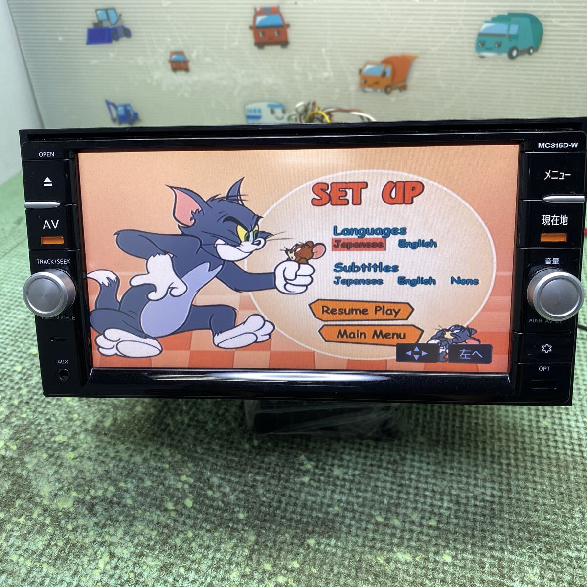 ニッサン 純正ナビ MC315D-W★ジャンク★★拍卖