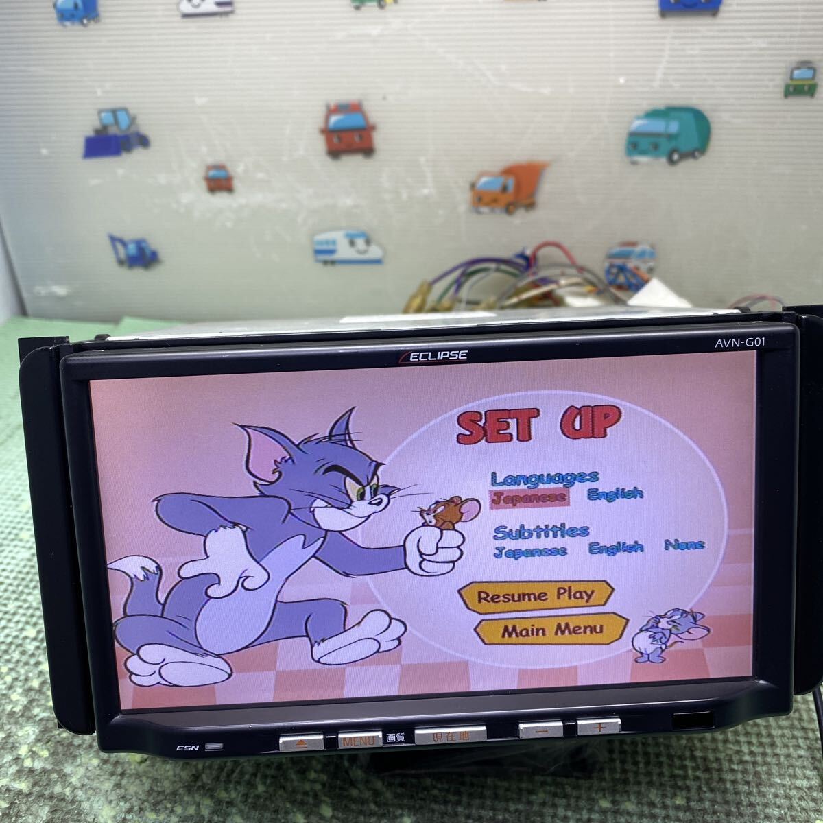 ECLIPSE イクリプス AVN-G01 ★メモリーナビ フルセグ★ ディスク取り出し難あり。拍卖