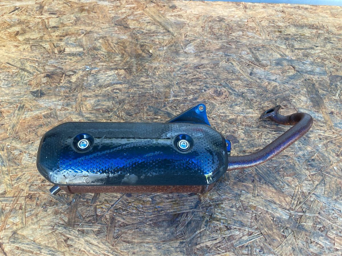 60518■ スズキ レッツ2 CA1PA (360番台〜) 実動 純正マフラー拍卖