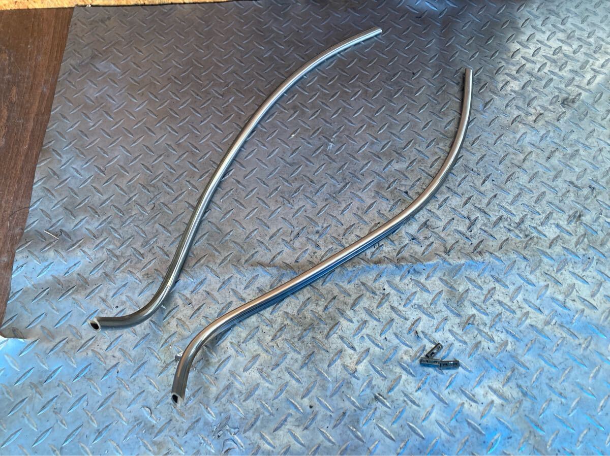 60628■ スズキ ヴェルデ ベルデ CA1MA (1166番台~) インナーレッグ用の サイド メッキ モール 当時物 純正拍卖