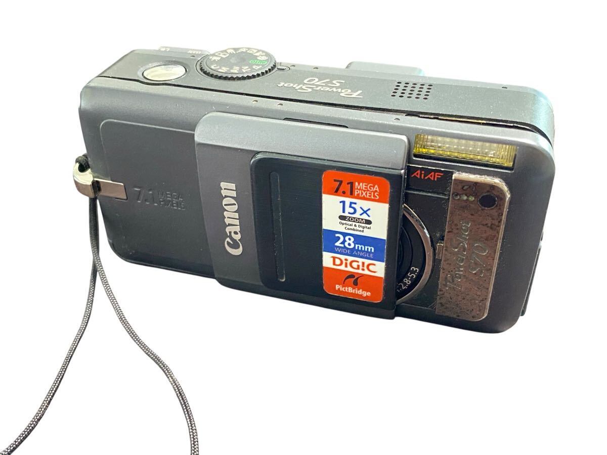 ★動作未確認 Canon キャノン PC1087 コンパクトデジタルカメラ S70 デジカメ デジタルカメラ パーツ 部品取り ジャンク 管理KA219拍卖