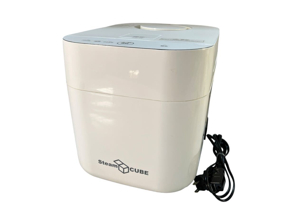 ◆美品 通電確認済み YAMAZEN 山善 Steam CUBE スチームファン式加湿器 KSF-K283 2021年製 加湿器 中古品 現状品 □管理KA224拍卖