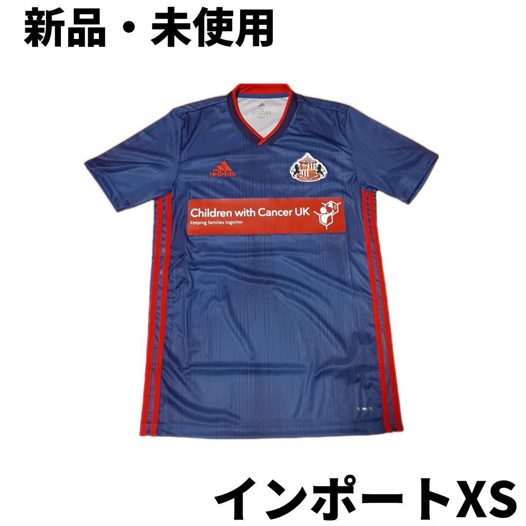 【新品・未使用】ADIDAS アディダス 2019-20 サンダーランド プレミアリーグ アウェイ ユニフォーム タグ付き XSサイズ拍卖