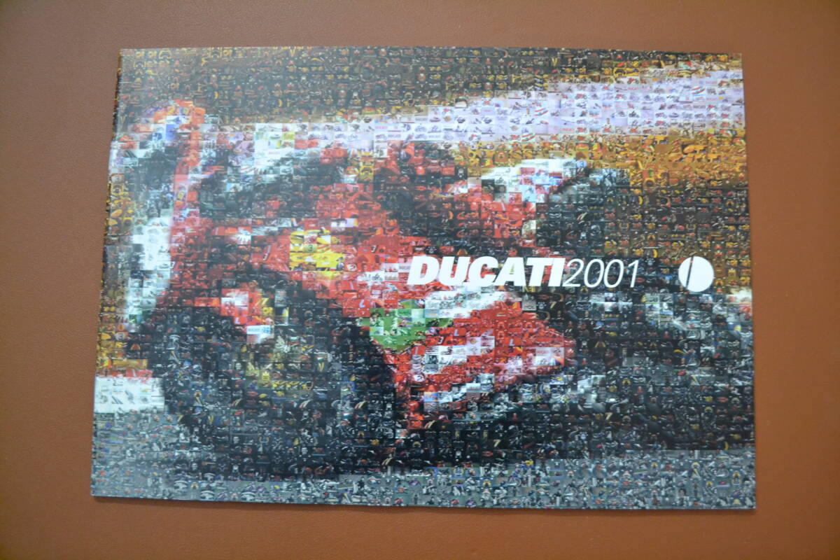ドゥカティカタログ DUCATI2001 996R 748R SUPERSPORT900 MONSTERS4 MH900e 2001年2月1日現在のもの拍卖