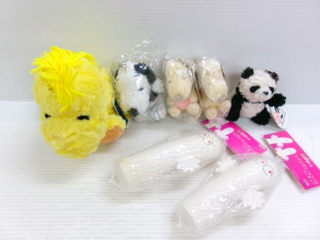 ピーナッツ スヌーピー ・ムーミン ニョロニョロ・ダンパ danpa ぬいぐるみ/キーチェーン など セット (4246-664)拍卖
