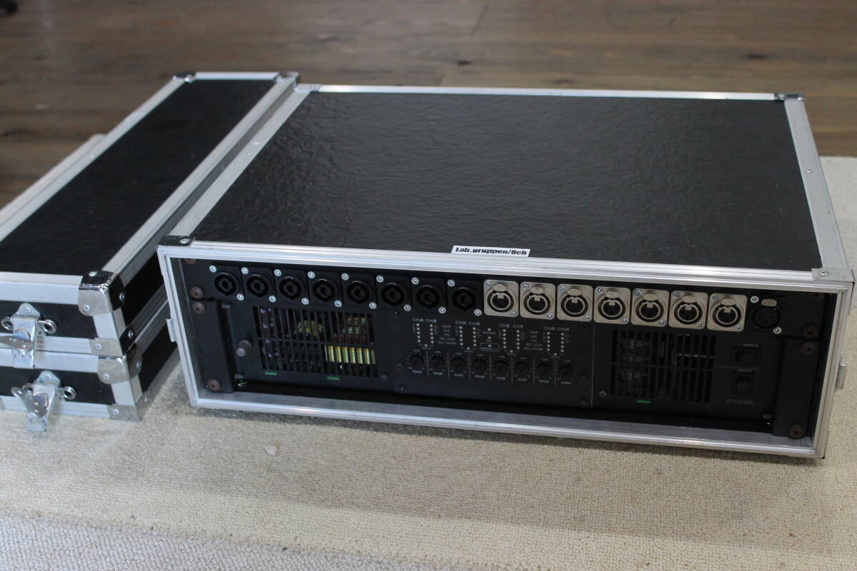貴重! LAB.GRUPPEN C10:8X 8ch パワーアンプ Lub Gruppen 3U Armor拍卖