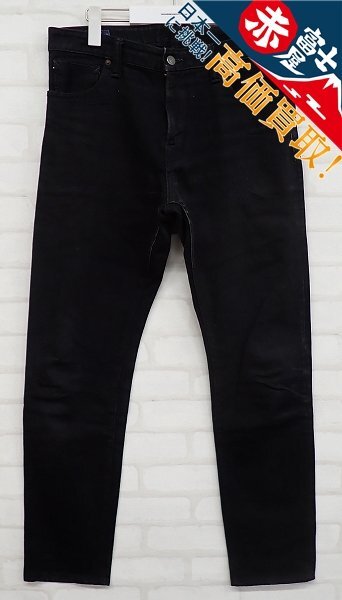 4P1339/THE FLAT HEAD Club Label ブラックデニムパンツ フラッドヘッド拍卖