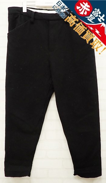 4P1429/SUNSEA W-FACE WOOL 519 PANTS 17A57 サンシー ダブルフェイスウールパンツ拍卖