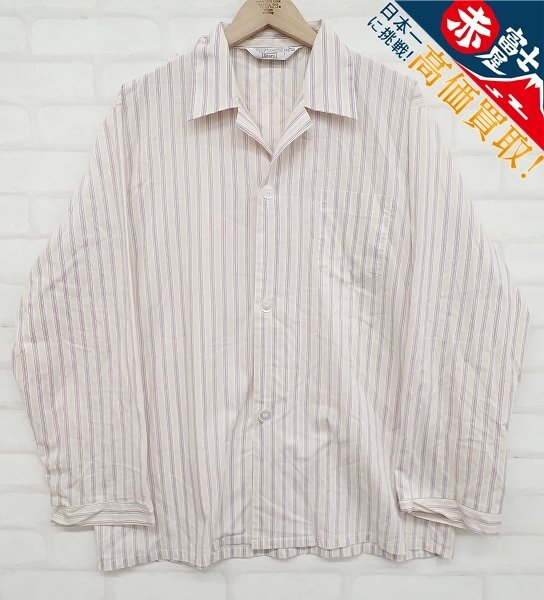 9T4875【クリックポスト対応】Sears ストライプシャツ シアーズ拍卖