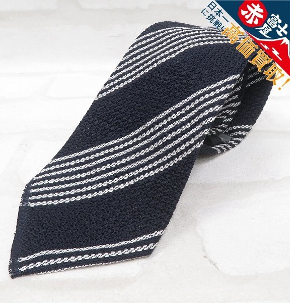 3A0493【クリックポスト対応】BEAMS F×Fermo Fossati シルクネクタイ イタリア製 ビームス フェルモフォサッティ拍卖