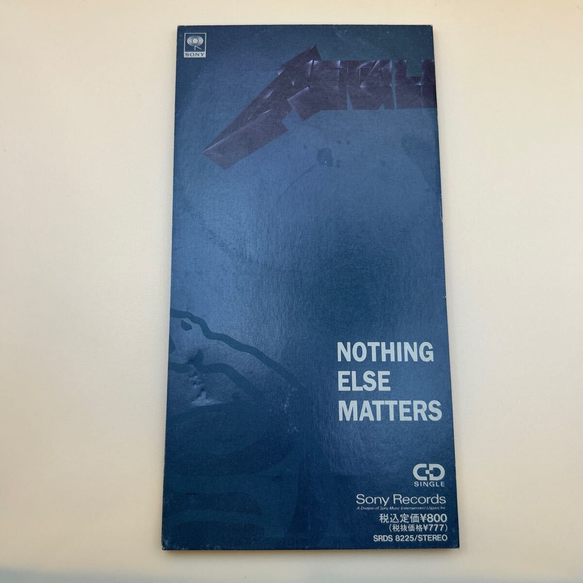 メタリカ/Nothing Else Matters Metallica - Nothing Else Matters 国内盤8cmシングルCD(SRDS 8225, 1992)拍卖