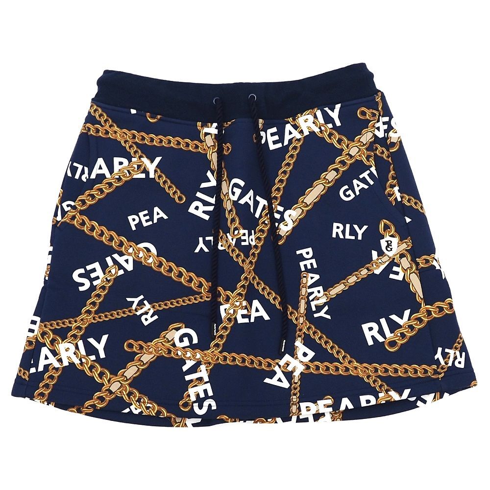 G06261 新品 PEARLY GATES/スカート 【サイズ:1】 ネイビー ゴルフウエア パーリーゲイツ レディース拍卖