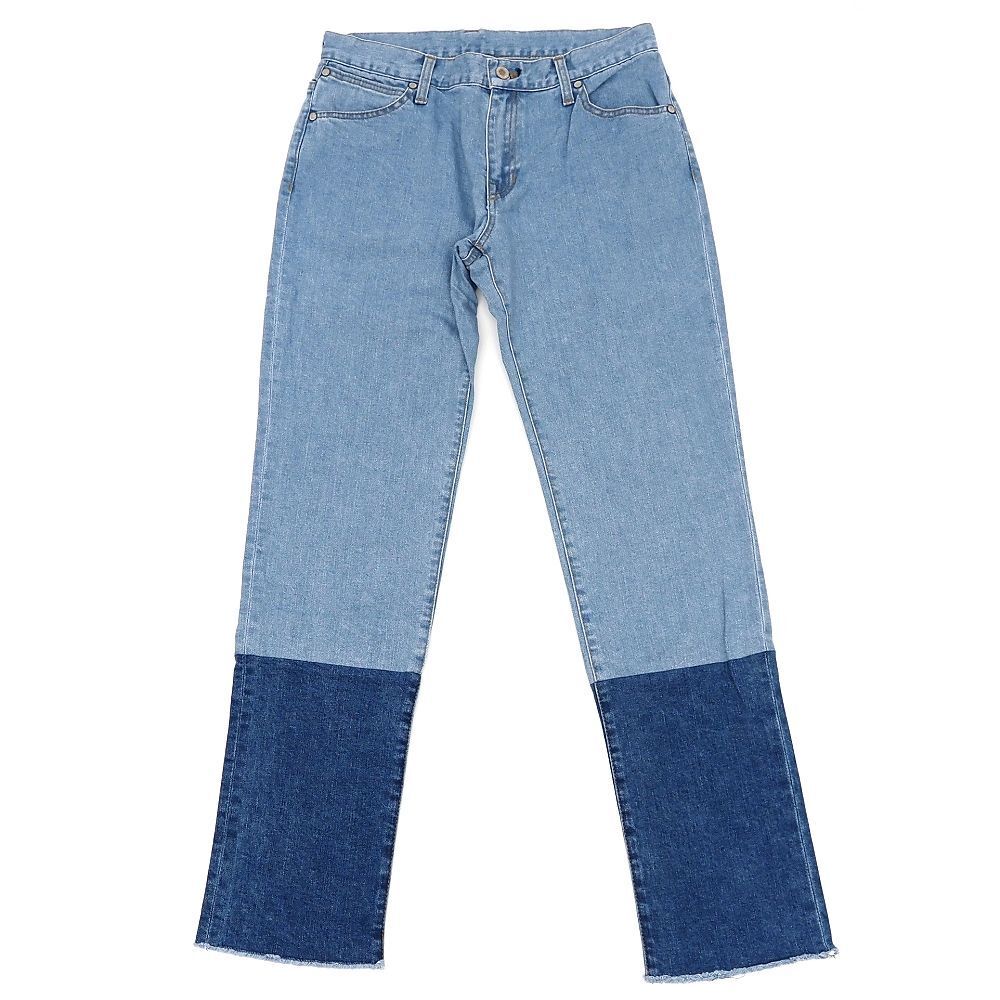 H06158 未使用品 ESTNATION × FACTOTUM デニム パンツ【サイズ:31】ライトインディゴ エストネーション ファクトタム拍卖