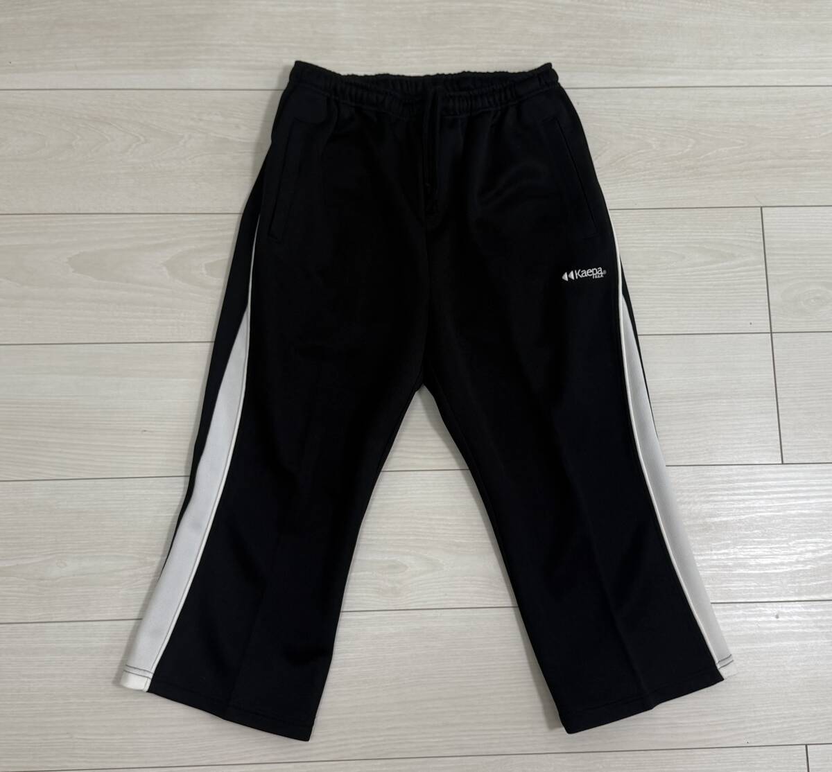 ★Kaepa ケイパ レディース トレーニングパンツ ひざ丈 黒 Lサイズ ジャージ ヨガ フィットネス★拍卖