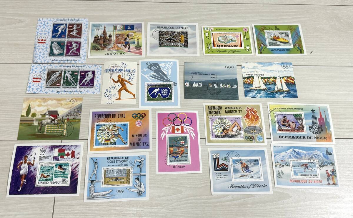★オリンピック 海外 切手 シートセット まとめ売り 2★拍卖