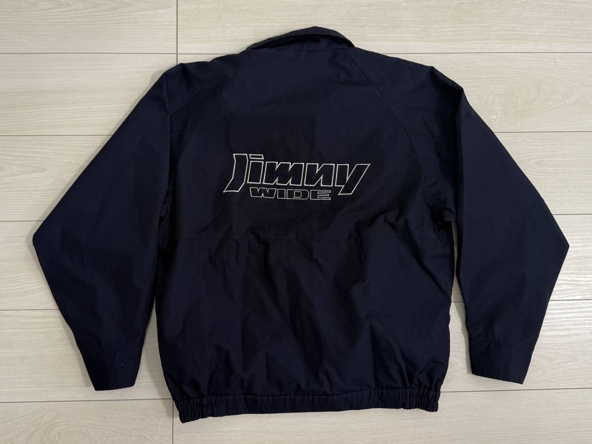 ★希少/レア SUZUKI スズキ ジムニー Jimny スイングトップ フルジップジャケット 非売品 紺 Mサイズ★拍卖