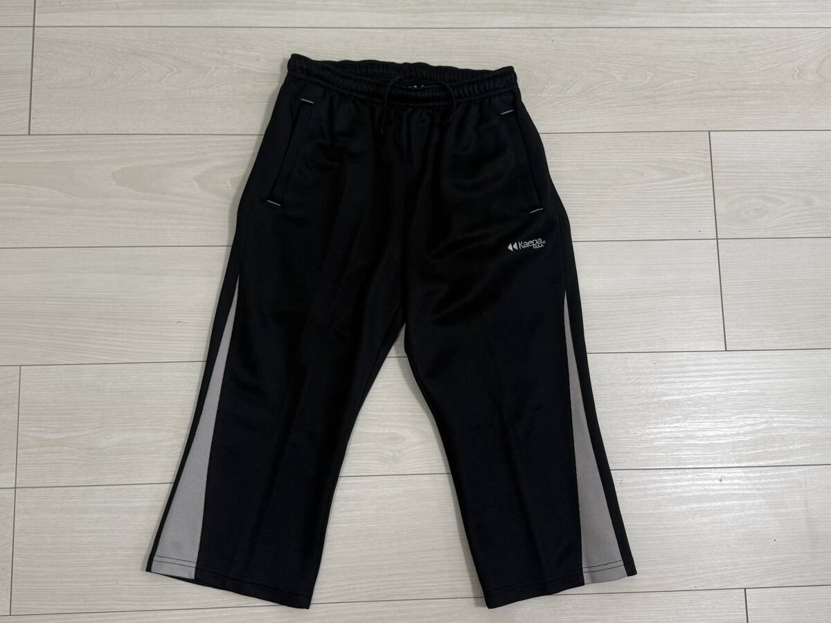 ★Kaepa ケイパ レディース トレーニングパンツ ひざ丈 黒 Mサイズ ジャージ ヨガ フィットネス★拍卖