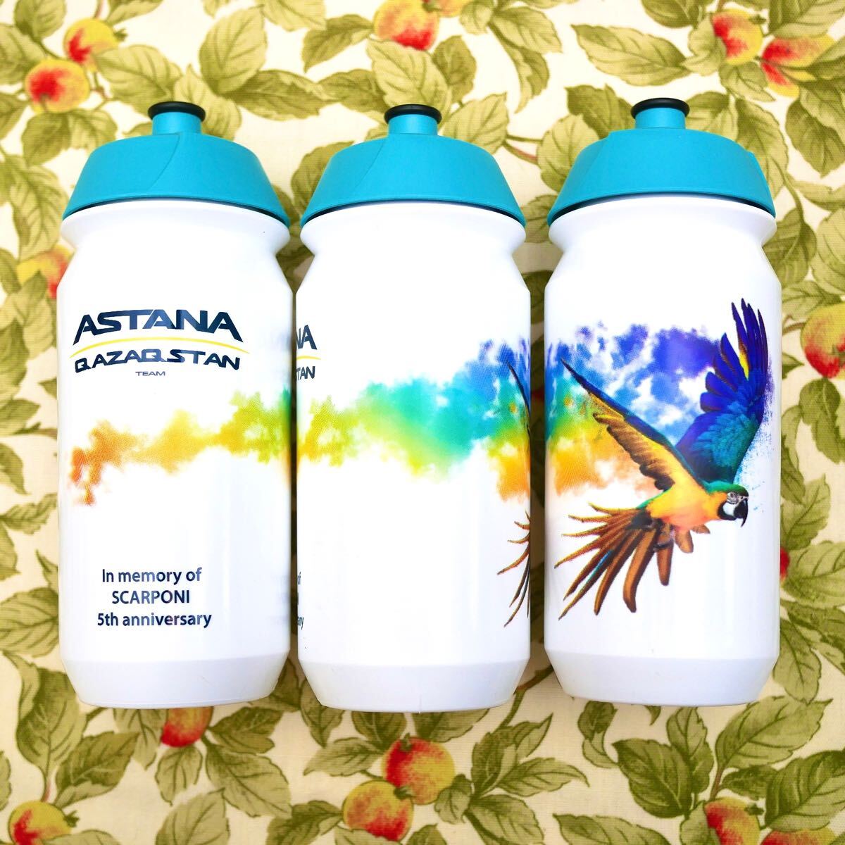 最終1点 選手支給品 アスタナカザフスタン ミケーレ・スカルポーニ 追悼 フランキーボトル 極少量限定 プロチーム tacx タックス拍卖