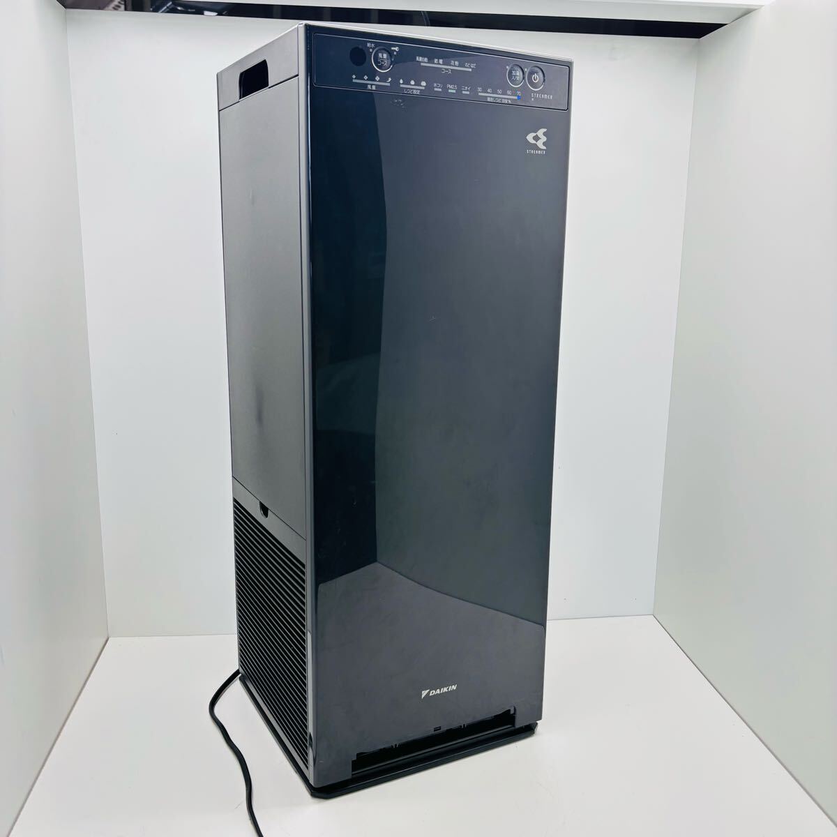 ★D DAIKIN ダイキン 加湿空気清浄機 ストリーマ MCK55W-H 2020年製 ダークグレー 中古現状品 S-258拍卖