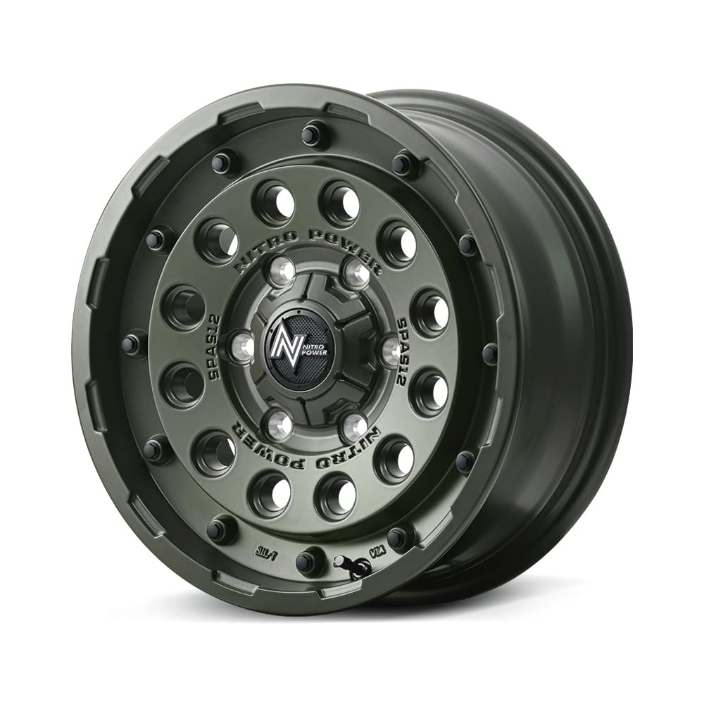 16インチ 5H114.3 7.0J 7J +40 5穴 ナイトロパワー ショットガン ホイール 4本 MID WHEELS NITRO POWER H12 SHOTGUN Tactical Edition拍卖