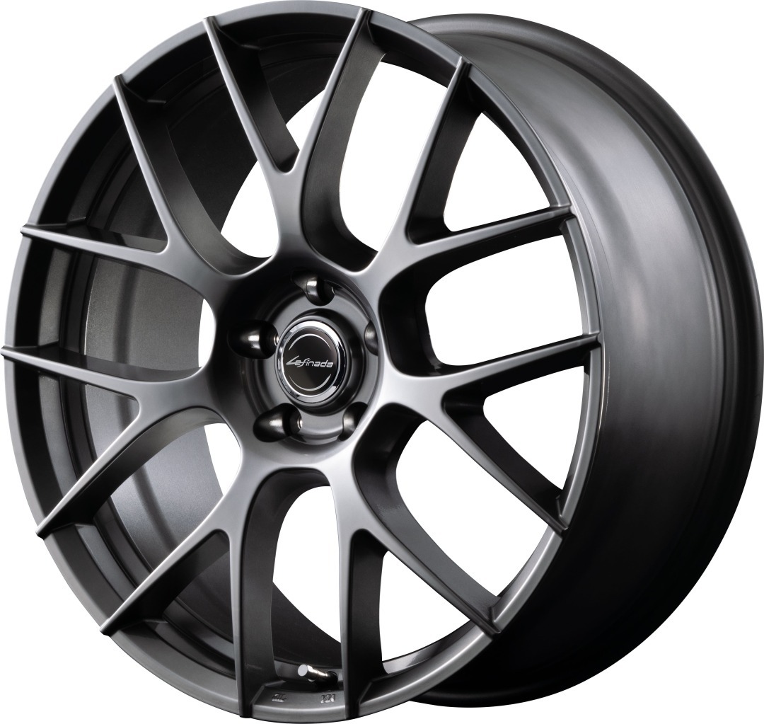 19インチ 5H114.3 7.0J 7J+40 5穴 レフィナーダ モーション3 ホイール 4本 ハイパーメタルコート MID WHEELS Lefinada MOTION3拍卖