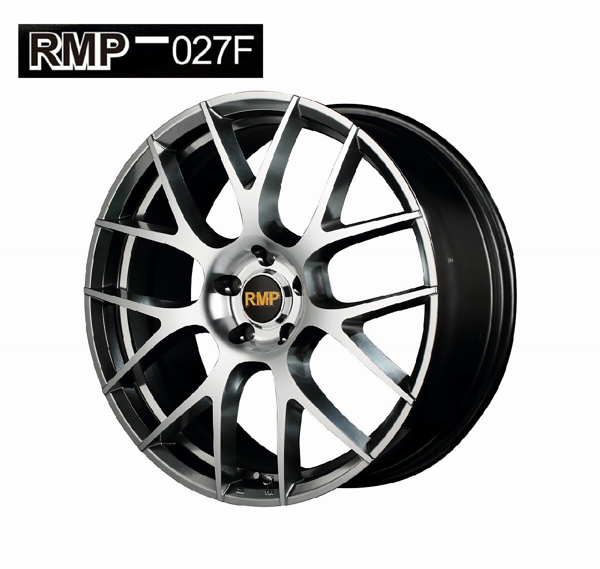 18インチ 5H114.3 7.0J 7J+55 5穴 ホイール 4本 ハイパーメタルコート ミラーカット MID WHEELS MID EXCLUSIVE RMP 027F拍卖