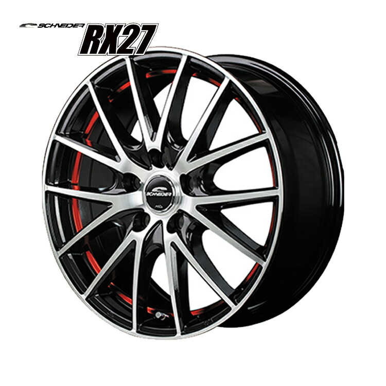17インチ 5H114.3 7.0J 7J+38 5穴 ホイール 1本 MID WHEELS RX27拍卖