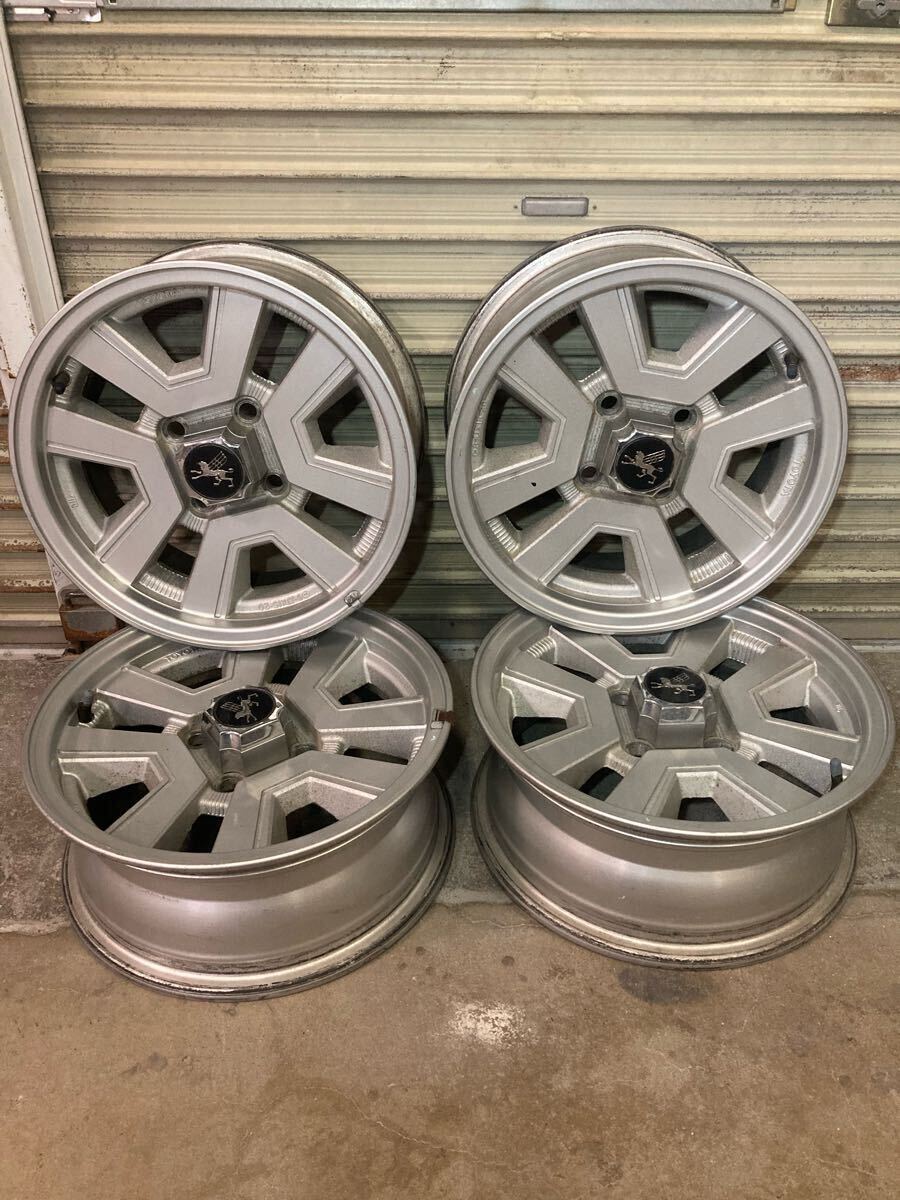 中古品 希少 トヨタ Z10系 ソアラ 純正アルミホイール4本セット 4穴拍卖