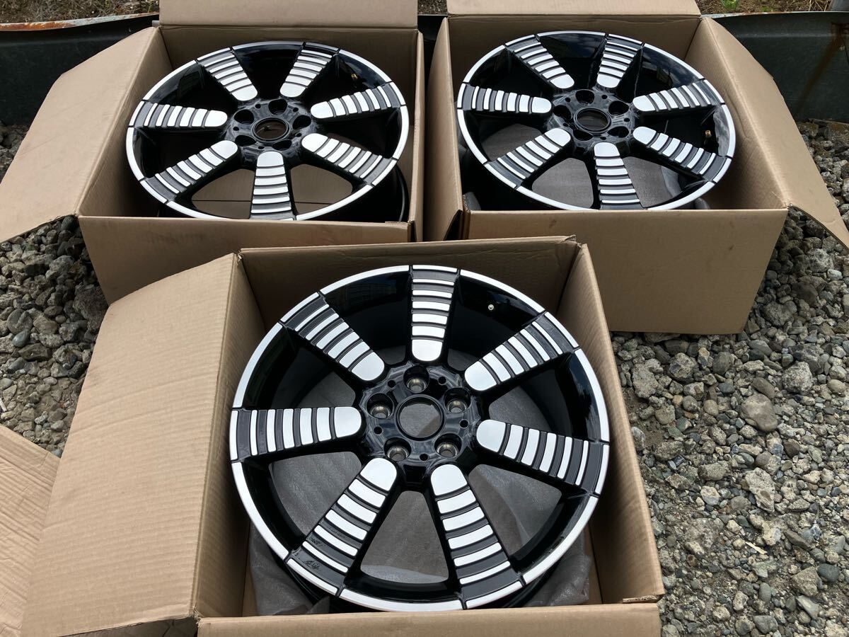 ★稀少ホイール★BMW/純正オプションホイール×3本★パルススポーク900/18インチ/7J+54★PCD112-5H★F55/F56/F57/あまり使用感なく綺麗★拍卖
