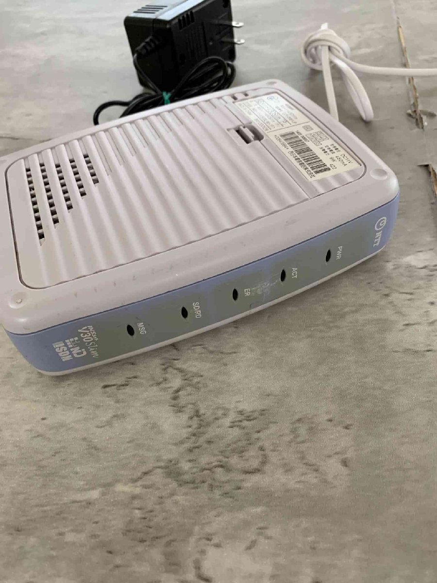 【動作OK】NTT西日本 INSメイト V30slim「P」+アダプター ISDN ターミナルアダプタ 5台セット拍卖