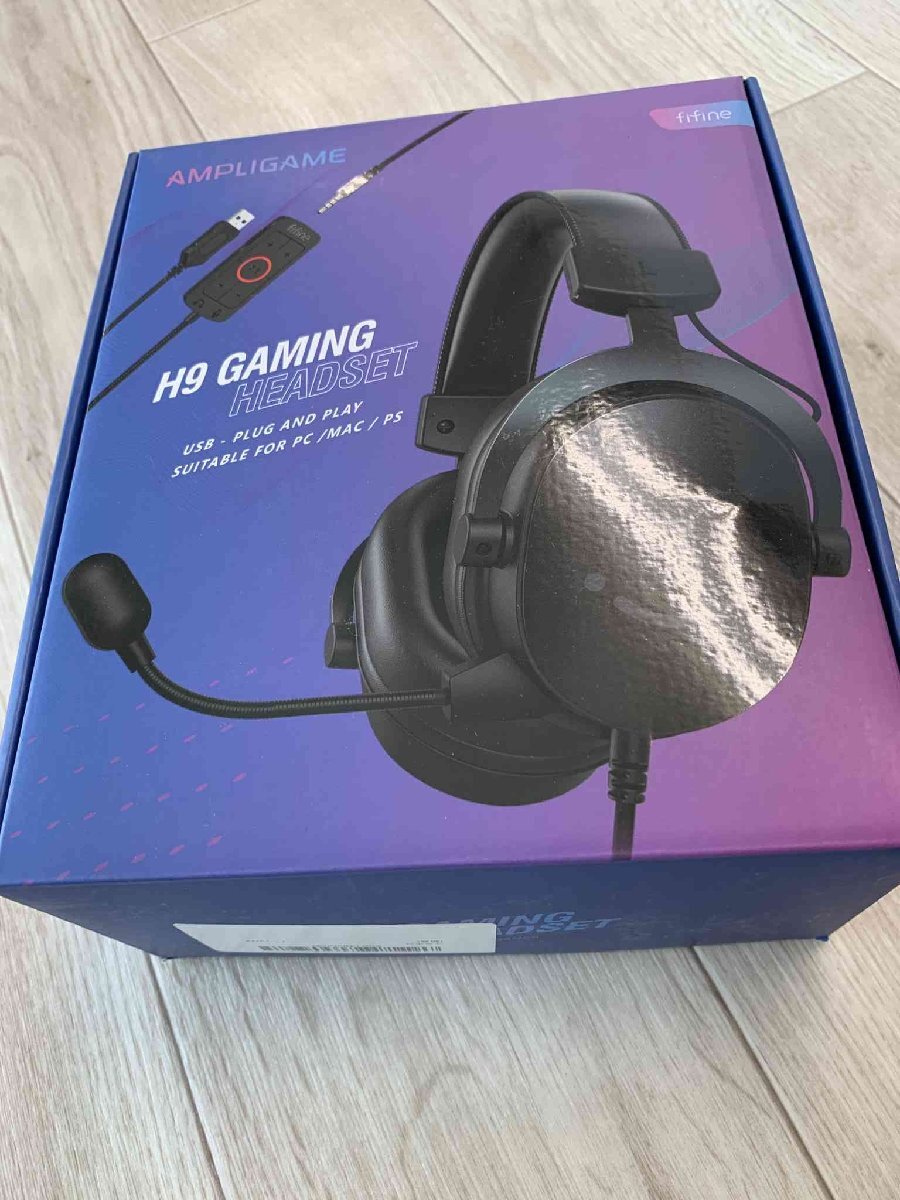 【美品・動作OK】FIFINE AmpliGame H9 ゲーミングヘッドセット PC/スマホ/Nintendo Switch/PS4/PS5【送料無料】拍卖