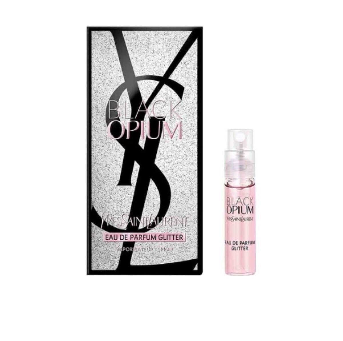 新品未開封 YSL ブラック OP オーデパルファム グリッター 1.2mL サンプル 香水 フレグランス スプレー拍卖