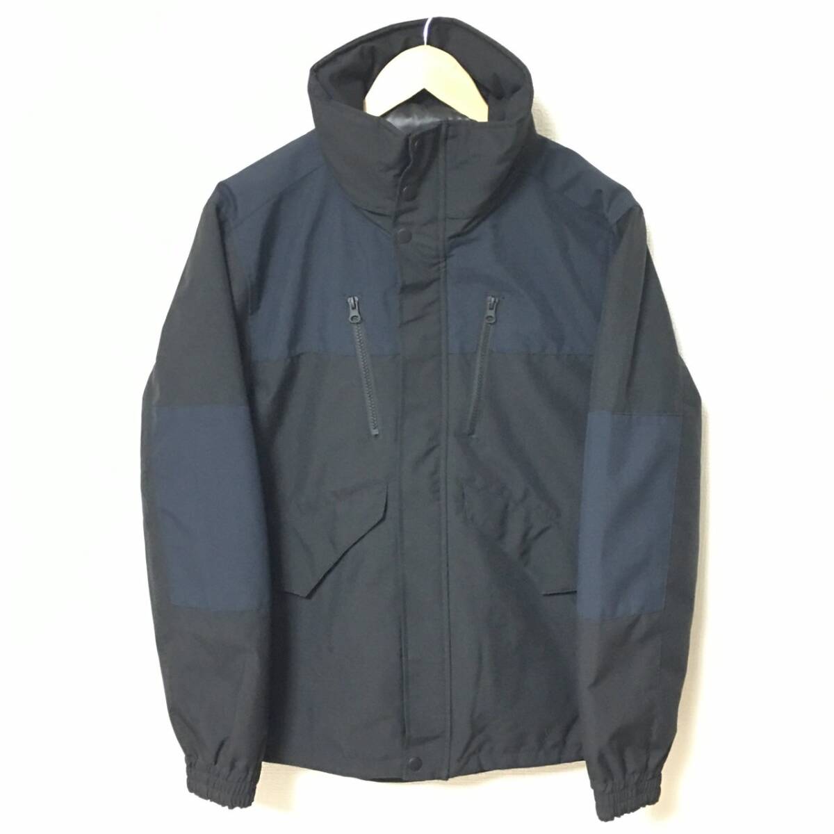 洗練◎高見え◎【VENCE EXCHANGE】ヴァンスエクスチェンジ ジャンパー ジャケット パーカー ライナー メンズ ブラック サイズ M /Y34966fa拍卖