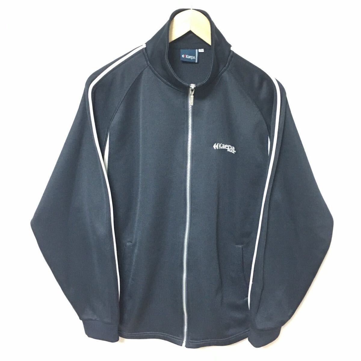 ビックサイズ◎【Kaepa】ケイパ トラックジャケット ジャージ トップス スポーツ ジム ランニング メンズ ネイビー サイズLL/Y35511fF拍卖
