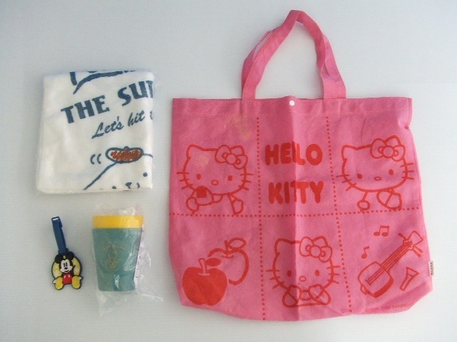 【お買得!】★キャラクターグッズいろいろセット★ハローキティ/ポムポムプリン/ミッキー 景品/日用品など 長期保管品拍卖